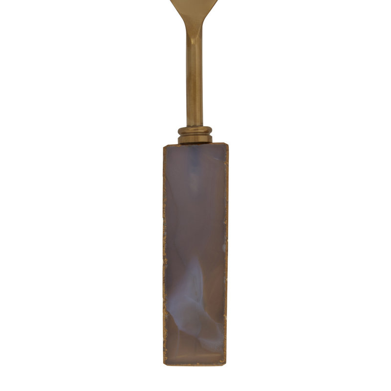 Nordin Salad Servers, Brown
