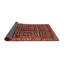 Tapis traditionnel rouge / noir Ciro-1066980481