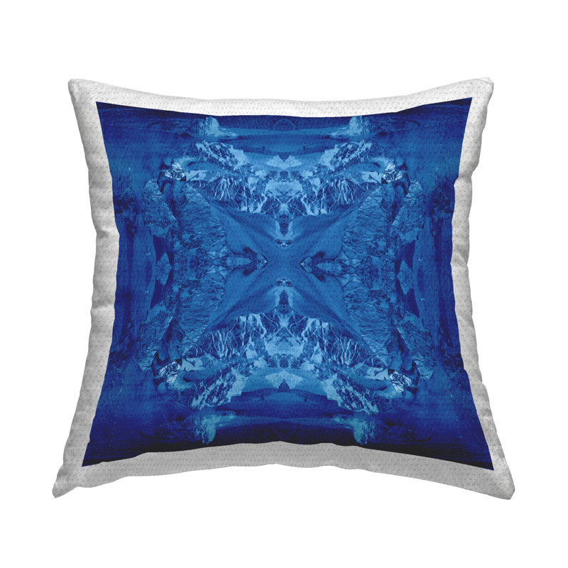 Abstract Elegant Motif Outdoor Printed Pillow by El Perkin