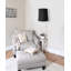 Abat-jour tambour en lin H 17 "x l 16" (araignée)-2047527122-2119996561