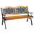 Outdoor Garden Bench, Park Patio Bench