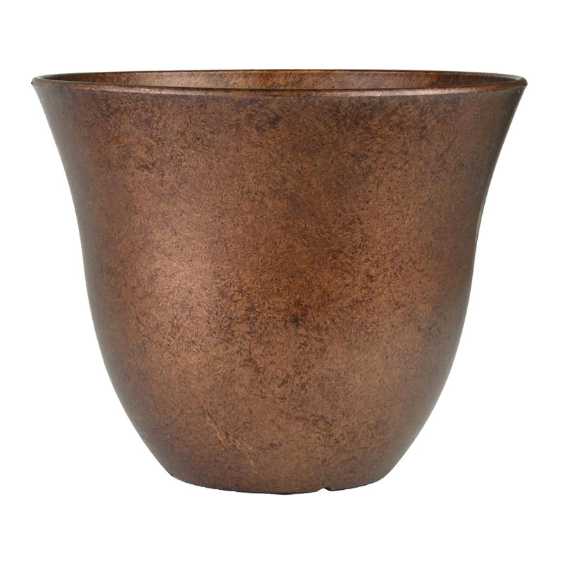 Pot de fleurs en résine, Cuivre