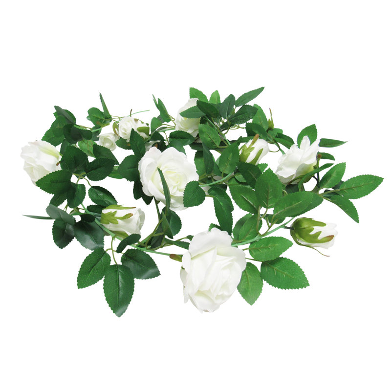Guirlande 6 ', Blanc crème