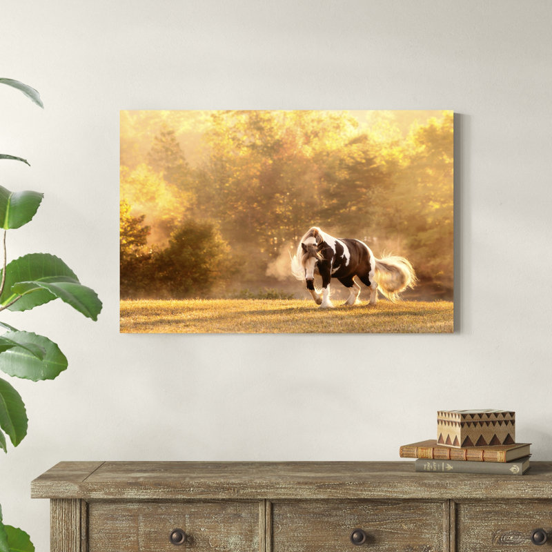 Horse Motion III, H 24 po x l 36 po x P 1,25 po