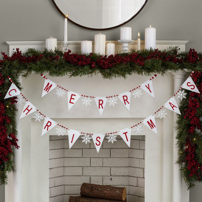 Merry Christmas Garland Set/2