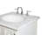 Hansford 24 " W Freestanding Standard 1 Single Vanity Bathroom Vanity With Marble Top-157545796
