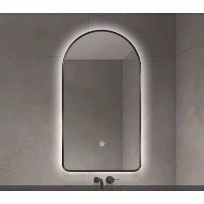 Anastassia 39.5'' H x 23.6'' W LED Metal Framed Wall Mirror