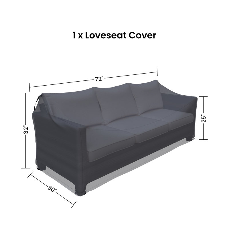 Outdoor Wicker Patio Sofa Cover