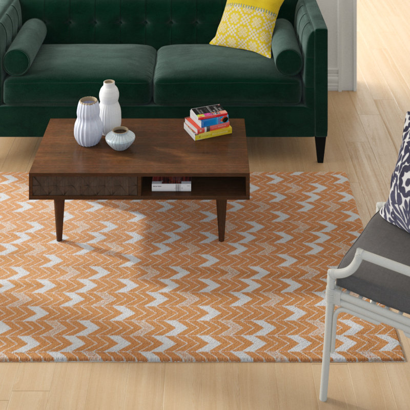 Stephenie Chevron Indoor Rug, Rectangle 5' x 7'