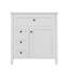 Meuble-lavabo de 30 po avec lavabo, comprenant un tiroir basculant, trois tiroirs standard, une tablette de porte et une tablette réglable-2008600107-2008600101