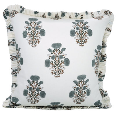 Housse de coussin à imprimé floral Fabividine, tissu d'automne, 18 x 18