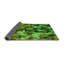 Tapis abstrait vert / vert foncé-580285206