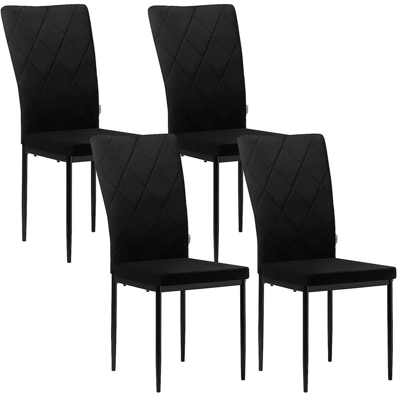 Bronwen Parsons Chair, Black Velvet