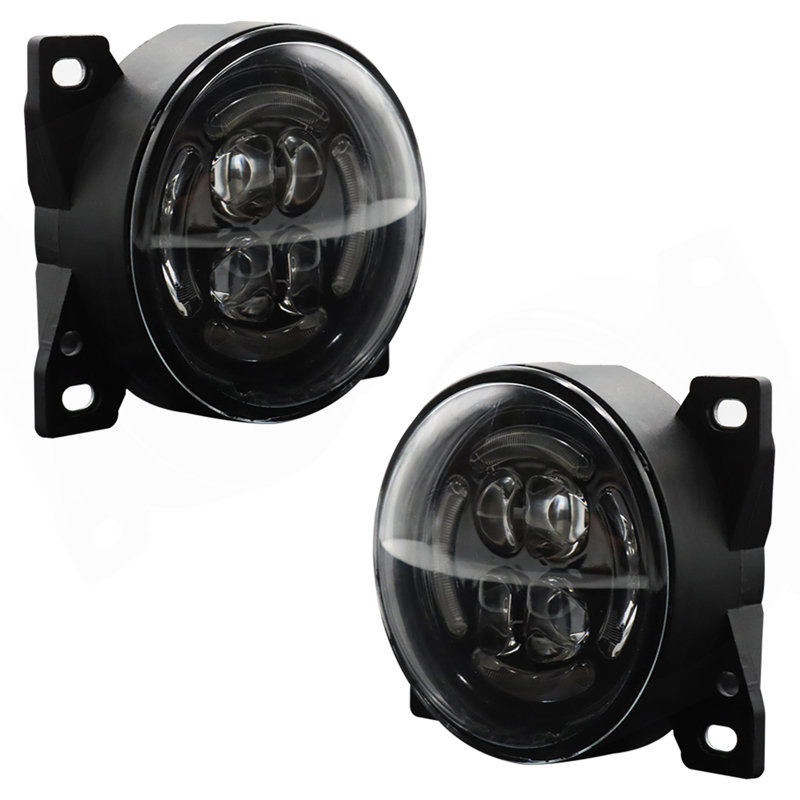 LED Fog Lights Compatible With Peterbilt Kenworth Driver And Passenger Side