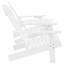 Chaise Adirondack en bois massif avec table Groom-872416062