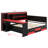 Multi-Functional Gaming Daybed with Built-in Desk, Charging Station and Storage Drawers-1152013643-1152013642