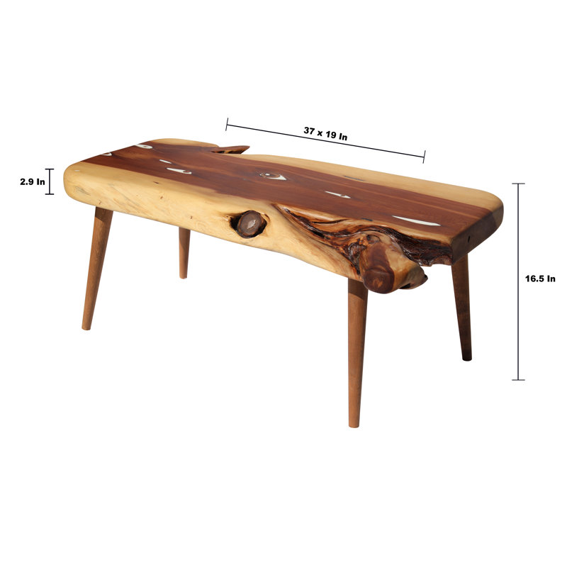 Andranette Solid Wood Coffee Table
