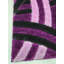 Plume à poils longs mauve et noir-628683861