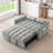 Mexborough Velvet Square Arms Sofa-1526852255-1526852252