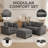 3-Piece Modular Sofa Set-548088714