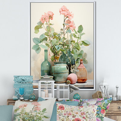Art floral floral poterie perfection III - Boho