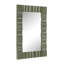 Miroir vert olive Quincey