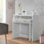 Bureau avec console supérieure