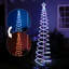 Arbre de Noël en spirale illuminé-1462589383