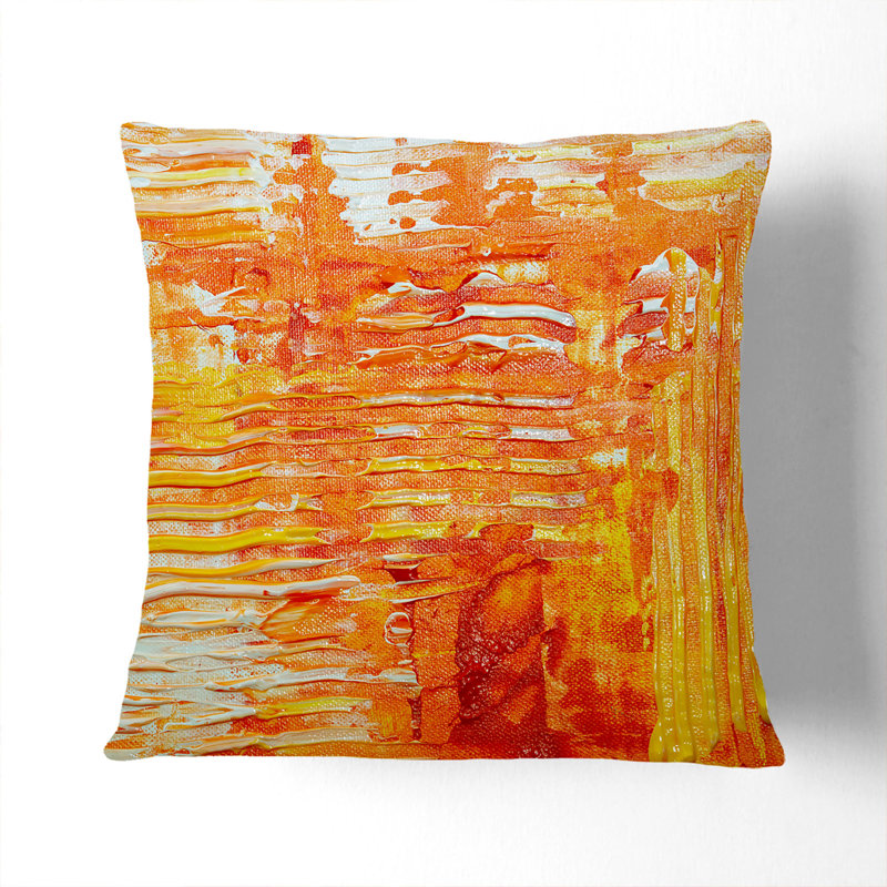 Abstract Square Throw Cushion, 55 x 55 cm, Black