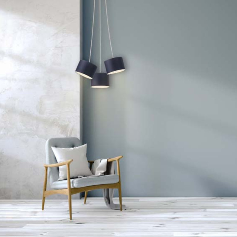 Tanveer 3 - Light Novelty Pendant, Ecru