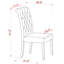 L'ensemble de salle à manger 3 pièces pour petits espaces contient une table de salle à manger rectangulaire avec Dropleaf et 2 chaises Parson en tissu beige clair, lin blanc-106903199-106903201-122973096