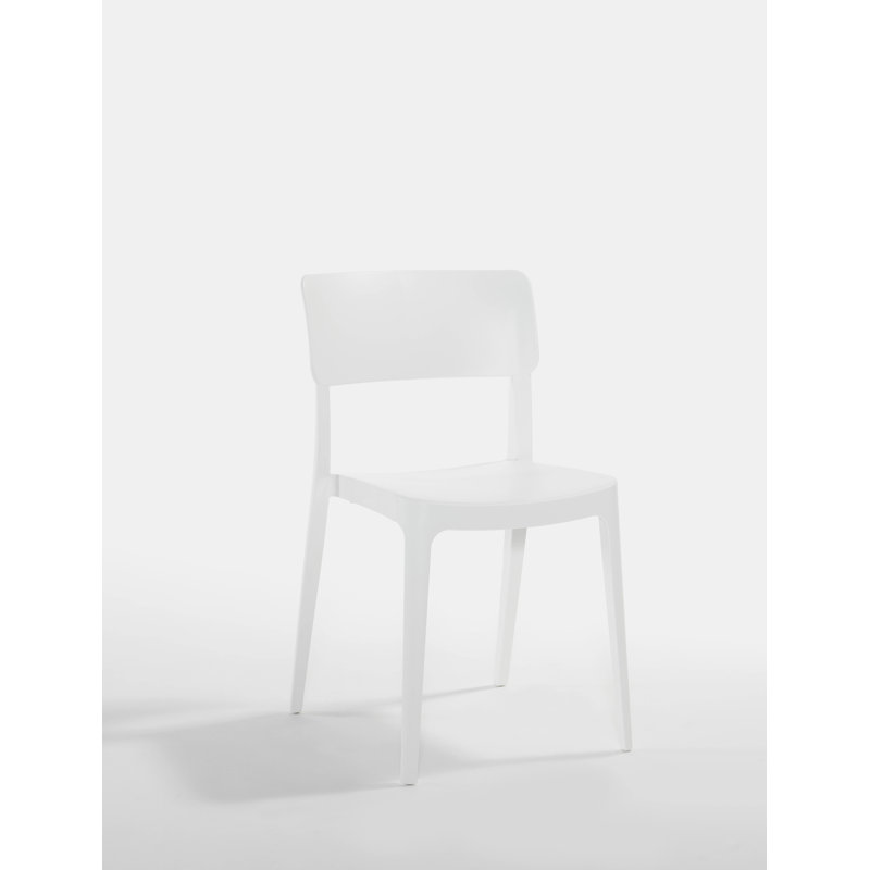 Chaise Pano, Blanc