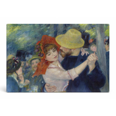 Dance at Bougival (1883) - Art mural sur toile paysage