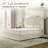 Upholstered Wingback Bed with 4 Storage Drawers & 54" Tall Headboard, No Spring Box Needed, Easy Assembly-852483249-852483277