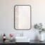 Cadre rectangulaire en métal Ajax 24 x 36 avec coin rond-1056707460