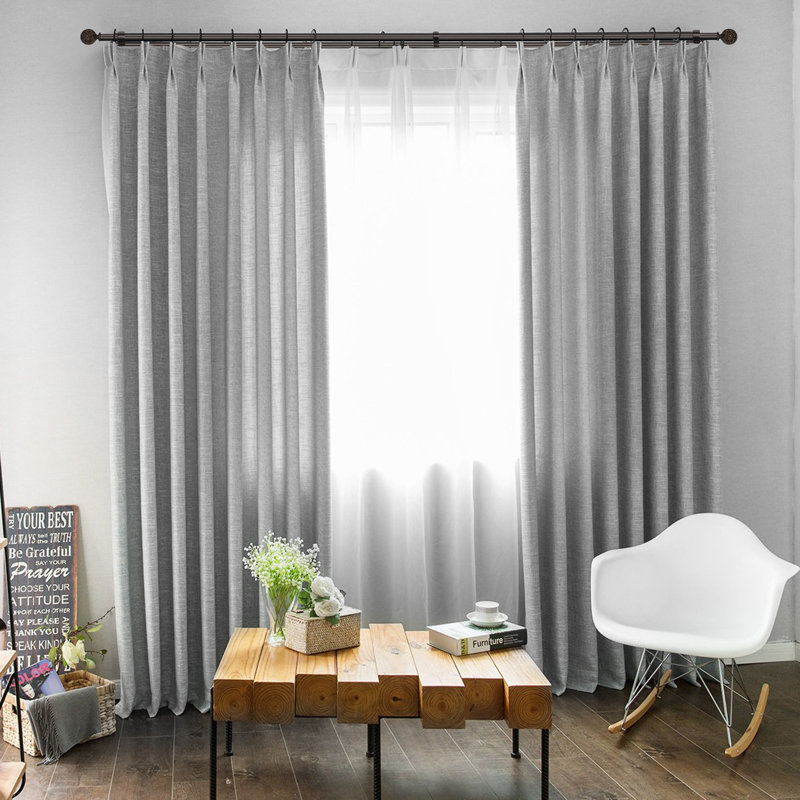 Tringle à rideaux double réglable avec largeur totale x 1 po de diamètre avec retenues, 48" - 84", Bronze