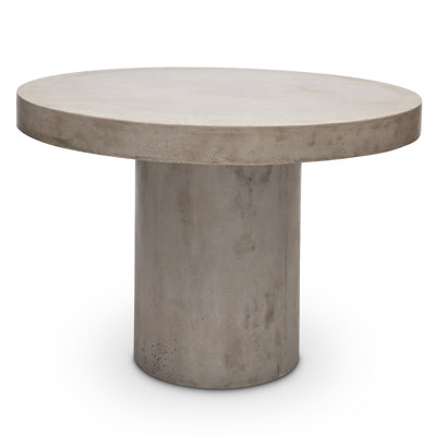 Kareen Concrete Pedestal Dining Table