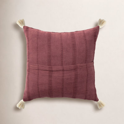 Danica Tassels Cotton Throw Pillow