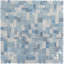 13" x 13" Straight Edge Glass Mosaic Wall & Floor Tile-61182929