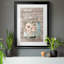 «Home Sweet Home» par J Paul - reproduction d'art textuelle encadrée-1088372445-1088372442