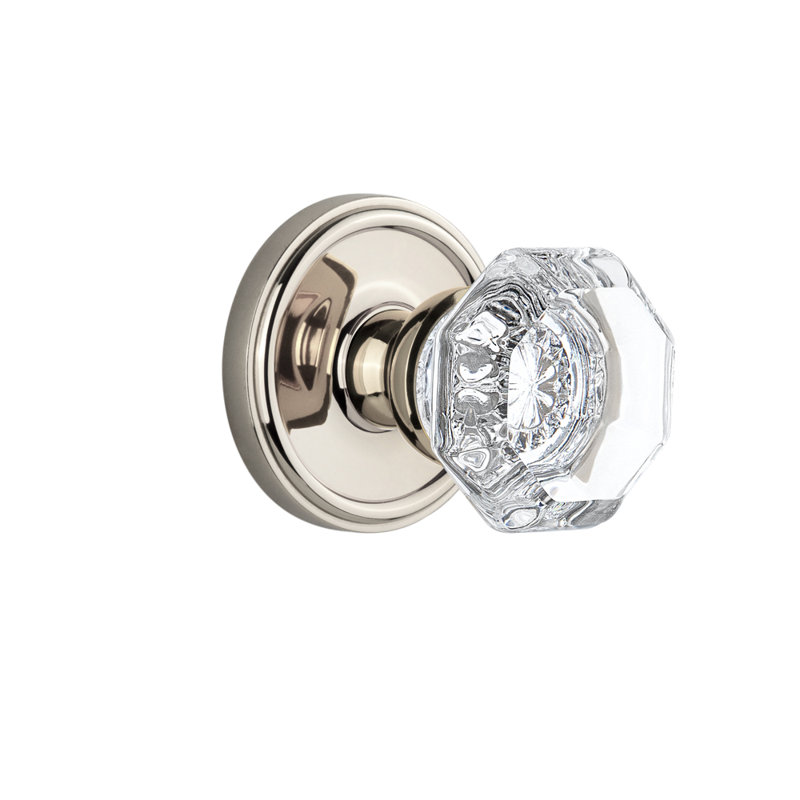 Rosace Grandeur Georgetown, Nickel poli, Single Dummy