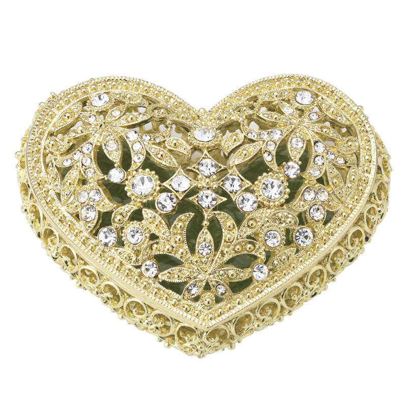 Luxembourg Decorative Box, Gold