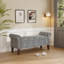 Banc de rangement avec accoudoirs roulés Wallen Traditional