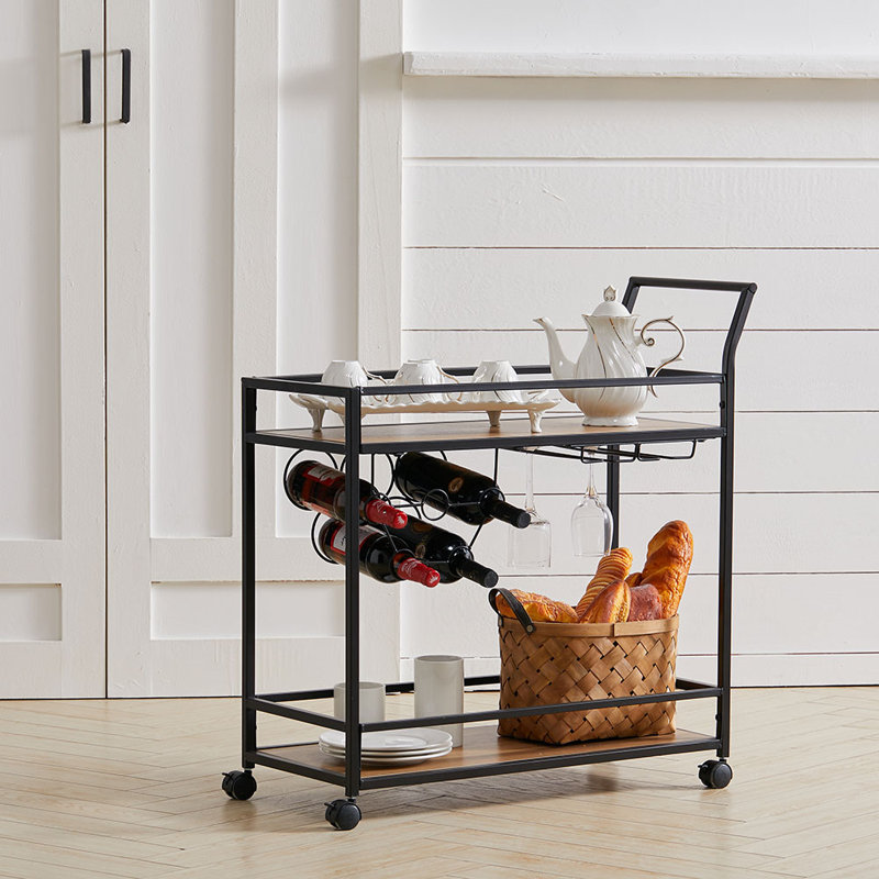 Anniemarie Metal Bar Cart