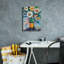 «Clicquot Bouquet» par Jeanette Vertentes, art mural sur toile-543412000