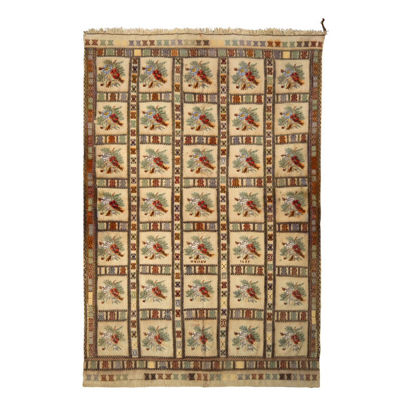 One-of-a-Kind 5'4" X 8' Hand Knotted Area Rug