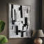 ABSTRACT Series XXX, reproduction encadrée - bois massif-382048529