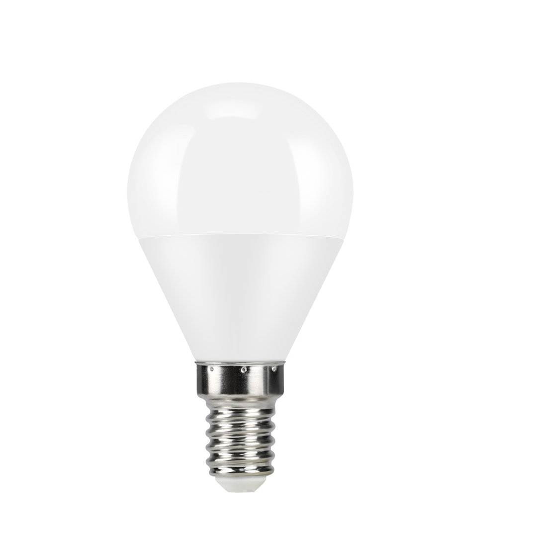 LED-Leuchtmittel 6er E14 Weiß: 5W P45 Glühbirne 2700K Warmweiß Birne entspricht 50W Halogenlampe