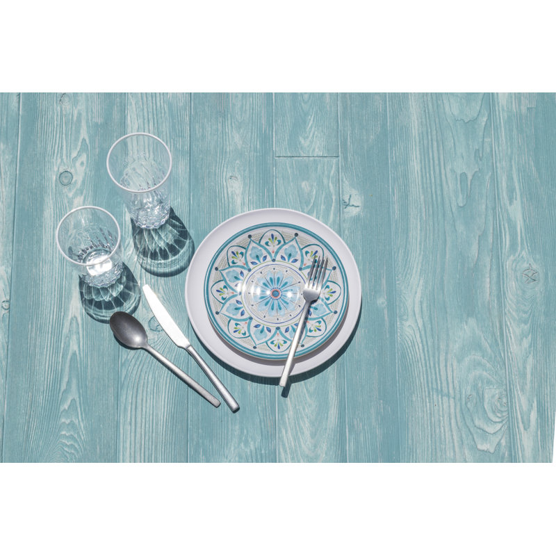 Mauricio Melamine Dinnerware - Service for 4
