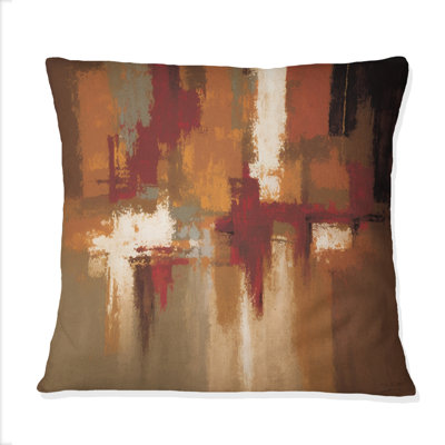 Coussin chocolat à l'horizon III